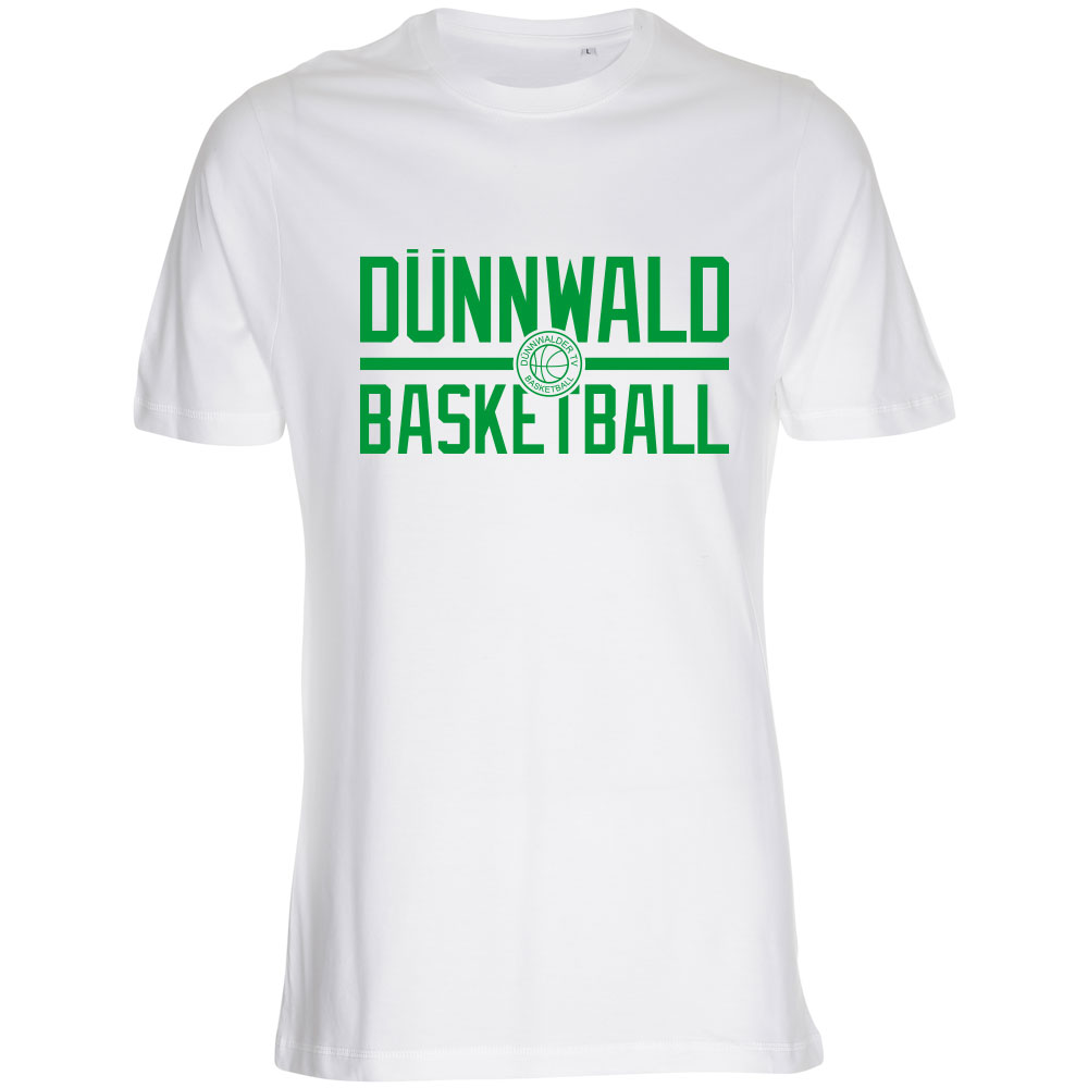 Dünnwald City Basketball T-Shirt weiß – Dünnwald City Basketball T-Shirt weiß